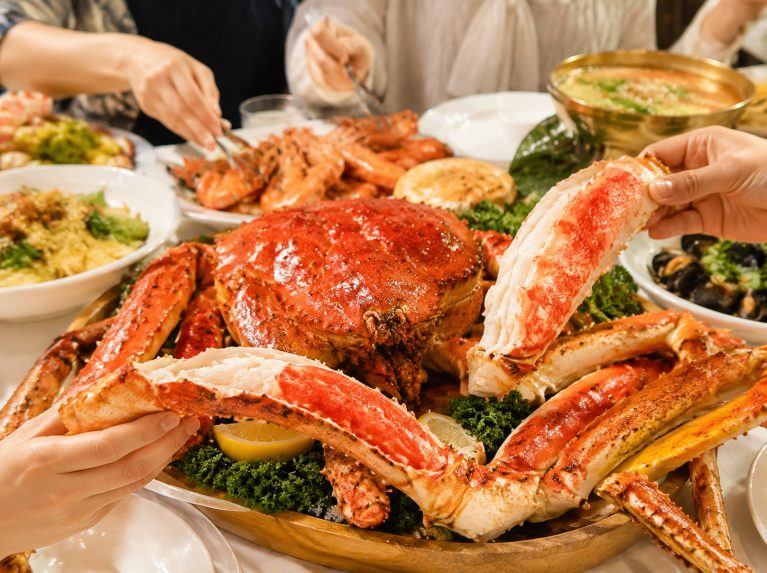 盘锦深海大板蟹特色团购套餐